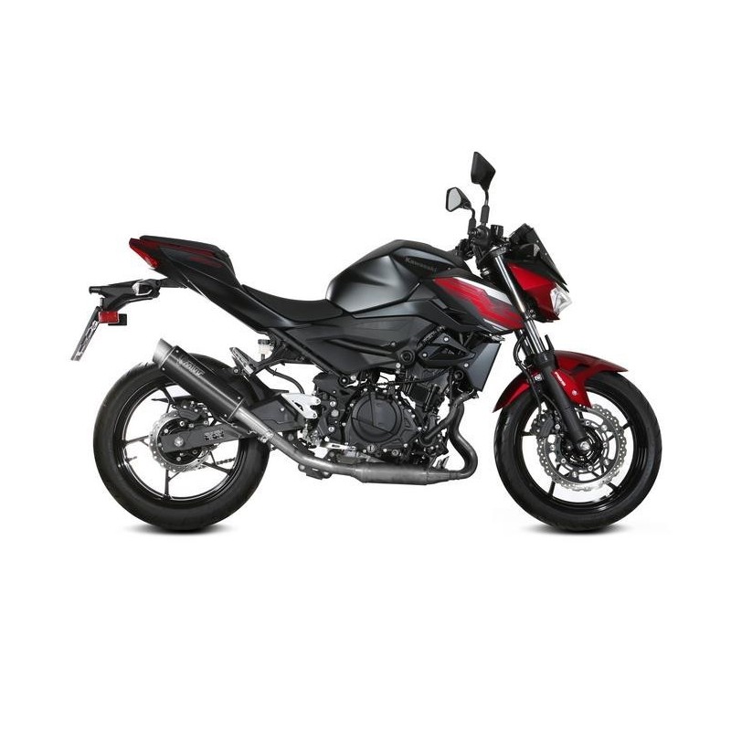 EXHAUST MIVV GP PRO KAWASAKI Z 400 2023, APPROVED BLACK