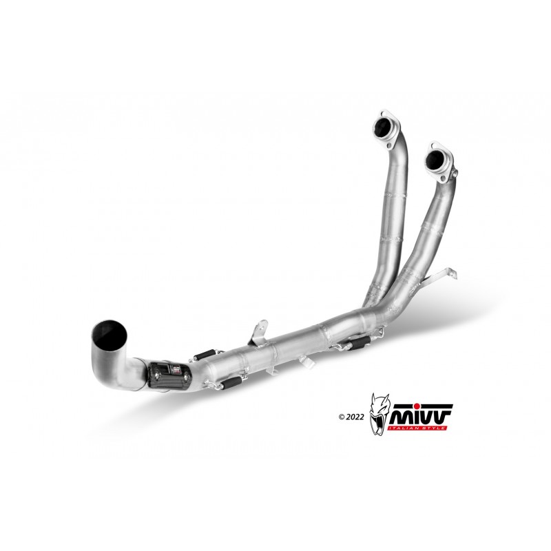 COLLETTORI RACING MIVV IN ACCIAIO APRILIA TUAREG 660 2022-2024