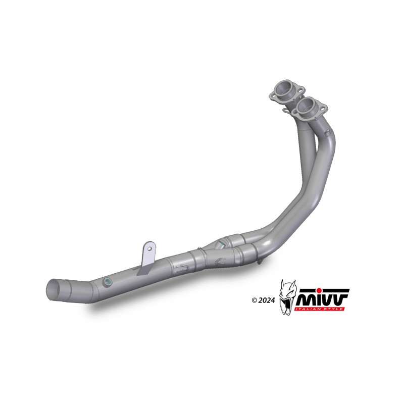 COLLETTORI RACING MIVV IN ACCIAIO HONDA CB 500 X 2021-2023