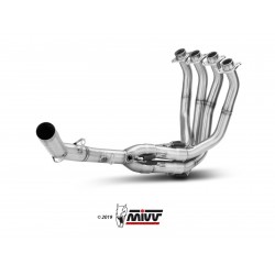 COLLETTORI RACING MIVV IN ACCIAIO KAWASAKI Z 900 RS 2021-2024