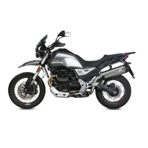 EXHAUST MIVV SPEED EDGE MOTO GUZZI V85 TT 2021-2023 (EURO 5), APPROVED STEEL/CARBON