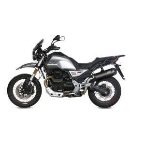 EXHAUST MIVV OVAL MOTO GUZZI V85 TT 2021-2023 (EURO 5), APPROVED CARBON