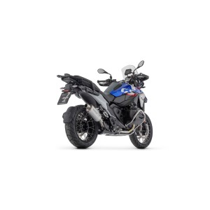 TERMINALE ARROW INDY RACE EVO BMW R 1300 GS ADVENTURE 2025, TITANIO/ACCIAIO, OMOLOGATO