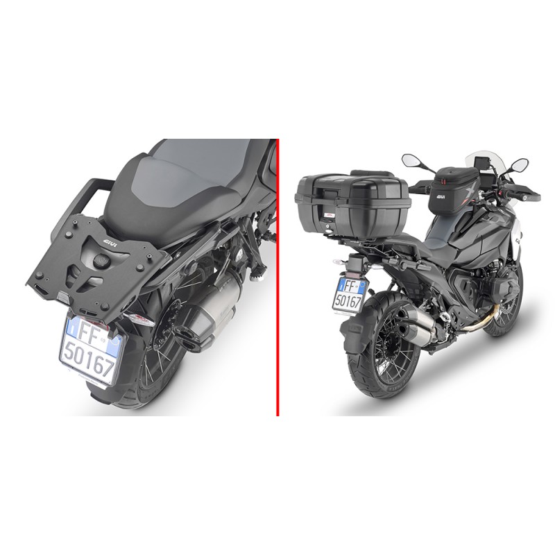GIVI BRACKETS IN ALUMINUM FOR FIXING THE MONOKEY CASE BMW R 1300 GS ADVENTURE 2025