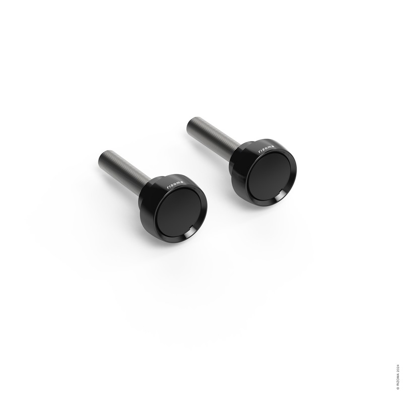 RIZOMA COVER FOR ORIGINAL HANDGUARD SCREWS BMW R 1300 GS 2024-2025, BLACK
