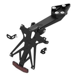 KIT LIGHTECH LICENSE PLATE HOLDER TRIUMPH STREET TRIPLE 765 RS 2023-2025, ADJUSTABLE