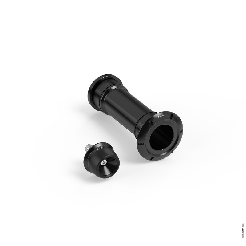 RIZOMA HINTERRAD-KARDANSCHUTZ- UND NABENABDECKUNGS-KIT BMW R 1300 GS 2023-2025, SCHWARZ