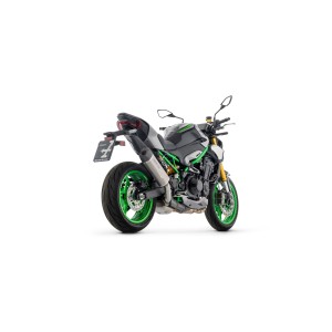 TERMINALE ARROW INDY RACE EVO KAWASAKI Z 900 2025 (EURO 5+), TITANIO/CARBONIO, OMOLOGATO