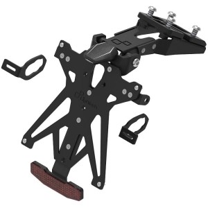 KIT PORTAMATRÍCULA LIGHTECH KAWASAKI Z 900 2025, REGULABLE