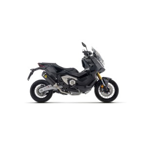TERMINALE ARROW RACE-TECH LONG HONDA X-ADV 750 2025-2026 (EURO 5+), ALLUMINIO DARK/CARBONIO, OMOLOGATO