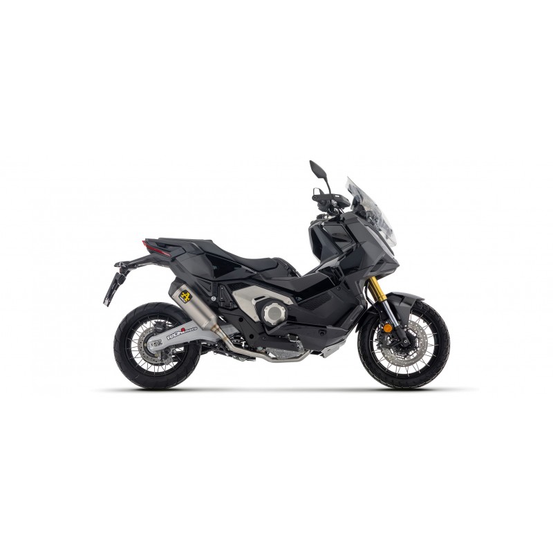 ARROW RACE-TECH SHORT EXHAUST HONDA X-ADV 750 2025-2026 (EURO 5+), ALUMINUM/CARBON, APPROVED