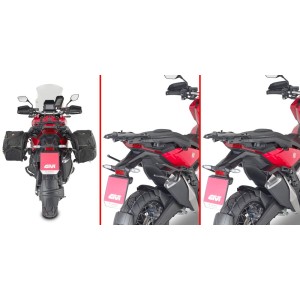 SPEZIFISCHE ABSTANDSHALTER GIVI REMOVE-X SCHNELLWECHS FÜR WEICHE SEITENTASCHEN HONDA X-ADV 750 2025