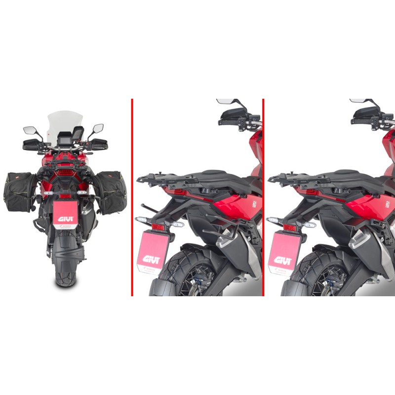 CHASIS GIVI REMOVE-X DE FIJACION RAPIDA PARA ALFORJAS BLANDAS LATERALES HONDA X-ADV 750 2025-2026