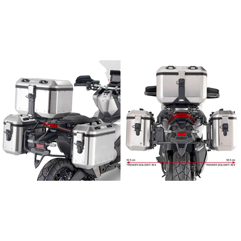 SPEZIFISCHER STAHLROHR-SEITENKOFFERTRÄGE GIVI PL ONE-FIT MONOKEY HONDA X-ADV 750 2025