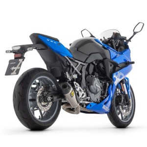 ARROW WORKS FULL EXHAUST SYSTEM SUZUKI GSX-8S 2024-2025 (EURO 5+), TITANIUM/CARBON, CATALYTIC
