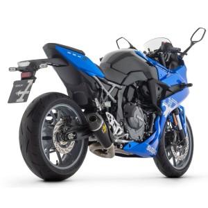 IMPIANTO DI SCARICO COMPLETO ARROW WORKS SUZUKI GSX-8S 2024-2025 (EURO 5+), ACCIAIO DARK/CARBONIO, CATALIZZATO