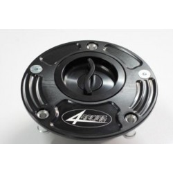TAPPO SERBATOIO IN ERGAL AD ATTACCO RAPIDO 4-RACING SUZUKI GSX-R 600 2004-2005, NERO