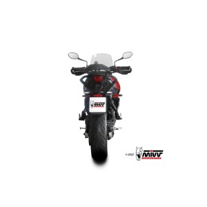 MIVV DELTA RACE COMPLETE EXHAUST SYSTEM TRIUMPH TIGER SPORT 660 2022-2024, DEKAT BLACK/CARBON