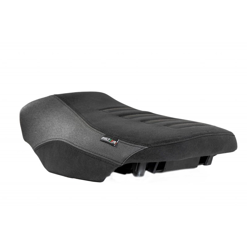 ISOTTA COMFORT RIDER SEAT WITH PROSTATIC CHANNEL BMW R 1200 GS 2013-2018, TRIPLE BLACK