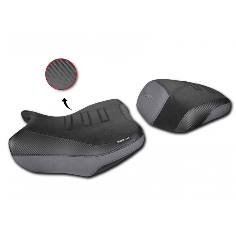 ISOTTA RIDER SEAT BENELLI TRK 702 2023-2024, TRIPLE BLACK