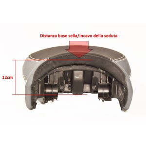 SELLA PILOTA ISOTTA BMW R 1250 GS 2021-2024, BIANCA/ROSSA/BLU