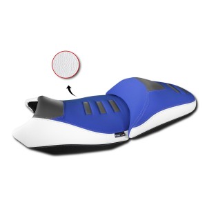 ISOTTA LOWERED RIDER SEAT -2,5 cm WITH PROSTATIC CHANNEL BMW R 1300 GS 2023-2025, BLUE