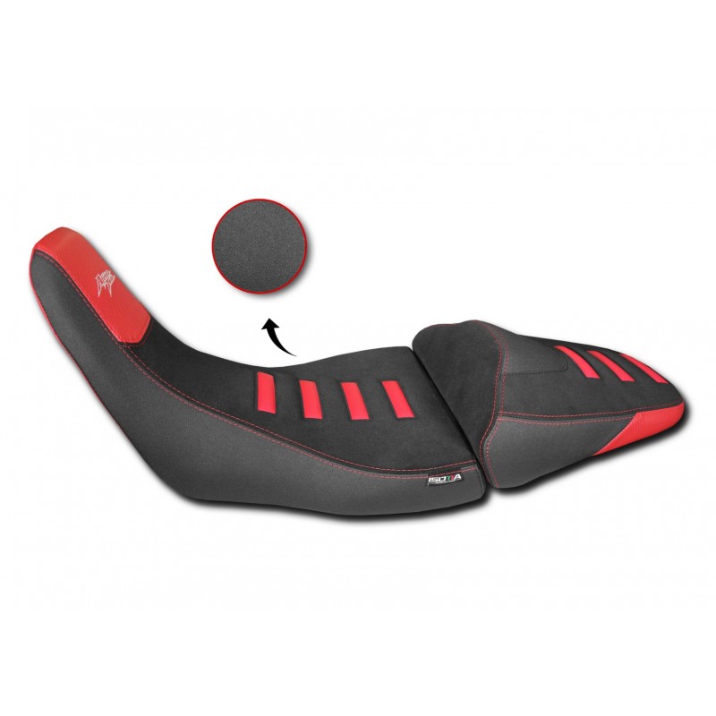 ISOTTA COMFORT RAISED RIDER SEAT +2,5 cm HONDA AFRICA TWIN 1100 ADVENTURE SPORTS 2024-2026, RED