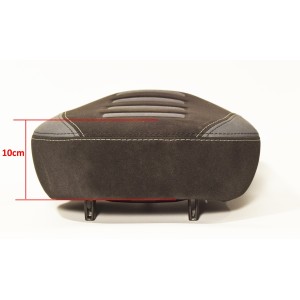 SELLA PASSEGGERO ISOTTA BMW R 1250 GS 2018-2020, NERO