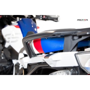 SELLA PASSEGGERO ISOTTA BMW R 1250 GS 2021-2024, BIANCA/ROSSA/BLU