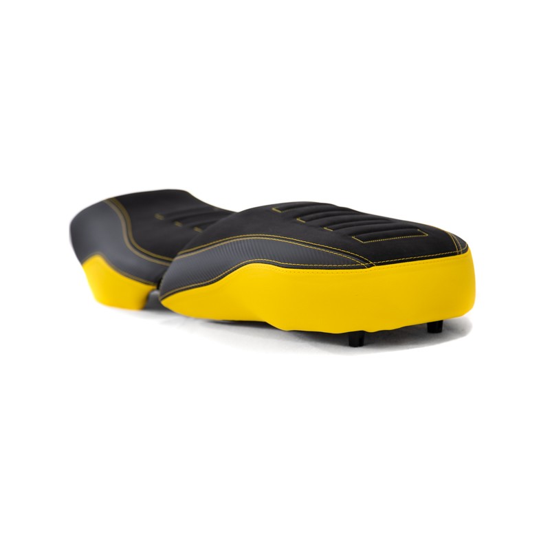 ISOTTA PASSENGER SEAT GS ADV BMW R 1200 GS ADVENTURE 2014-2018, YELLOW