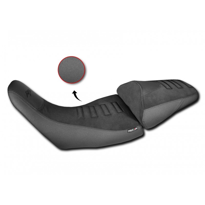 SELLA PASSEGGERO ISOTTA COMFORT HONDA AFRICA TWIN 1100 ADVENTURE SPORTS 2024-2026, TRIPLE BLACK