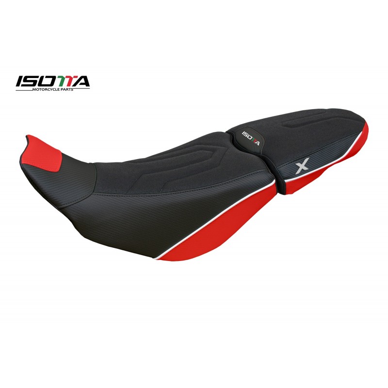 RIVESTIMENTO SELLA ISOTTA DUCATI DESERT X 2022-2024, ROSSO