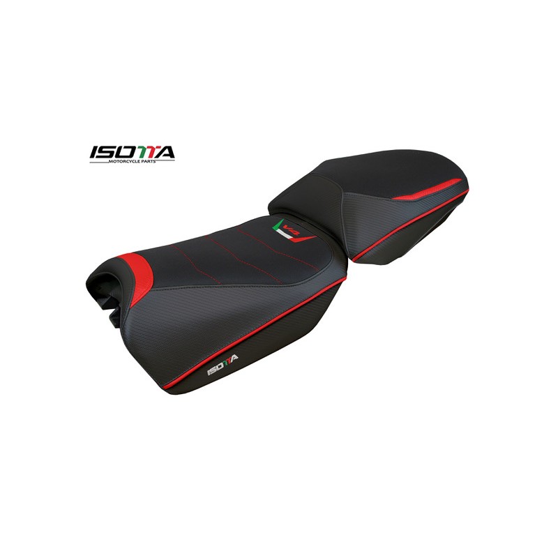 ISOTTA COMFORT SYSTEM SEAT COVER DUCATI MULTISTRADA V4 PIKES PEAK 2022-2024, BLACK