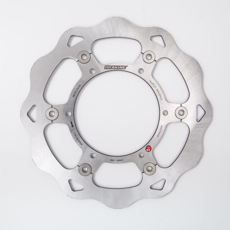 COPPIA DISCHI FRENO ANTERIORI BRAKING WAVE YAMAHA XT 660 Z TENERE 2008-2016