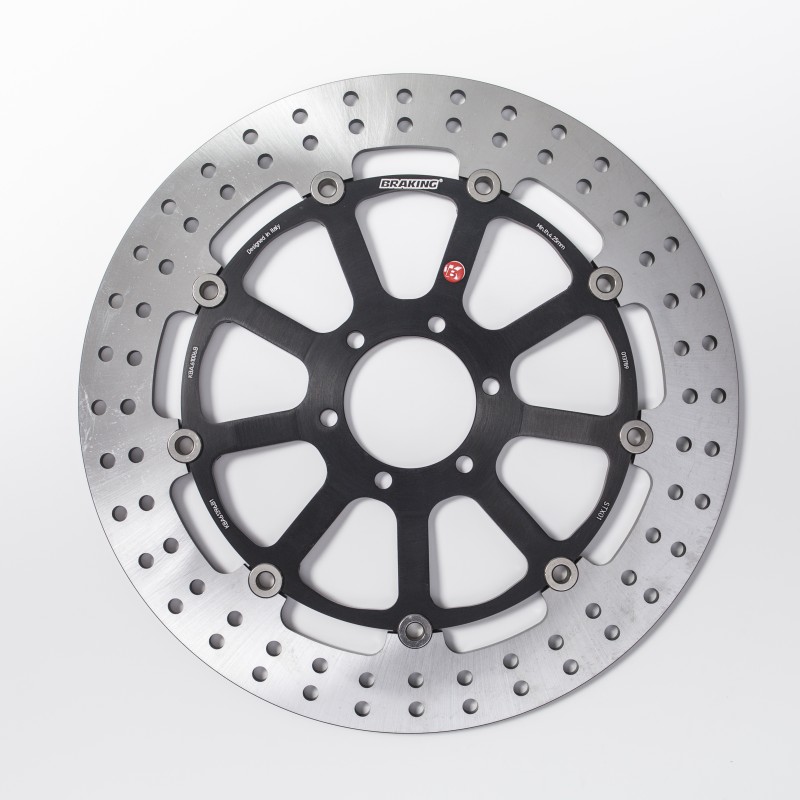 PAR DE DISCOS DE FRENO DELANTERO BRAKING R-STX APRILIA MANA 850 2007-2016