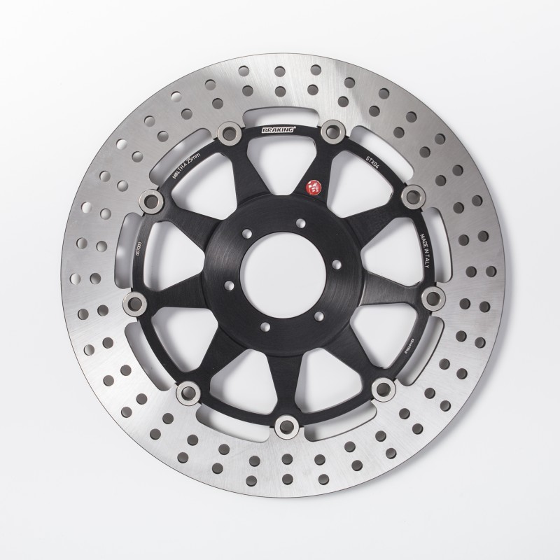 COPPIA DISCHI FRENO ANTERIORI BRAKING R-STX HONDA VTR 1000 F FIRESTORM 1997-2003