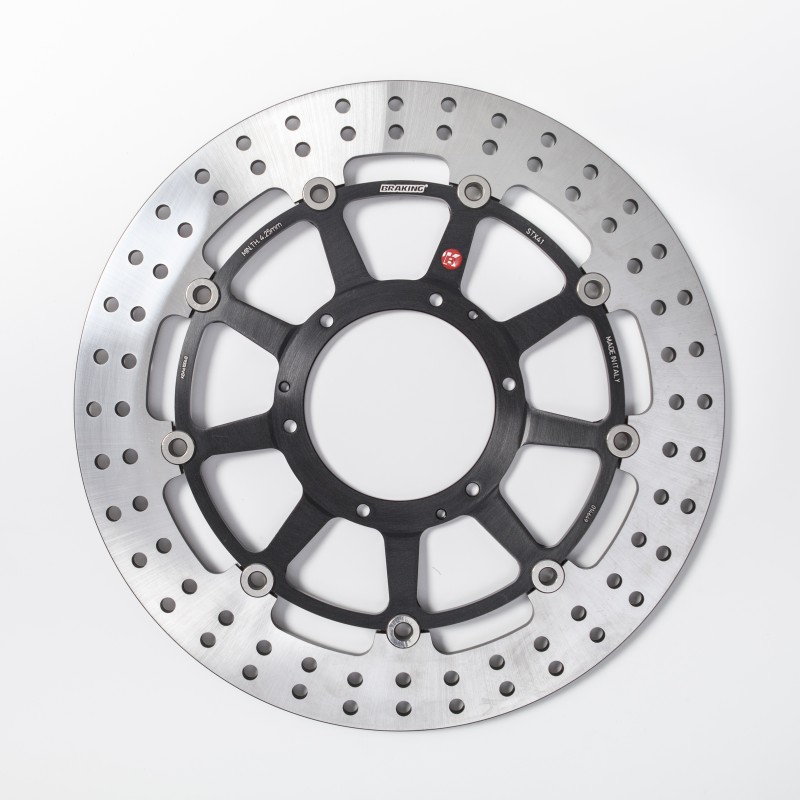 PAR DE DISCOS DE FRENO DELANTERO BRAKING R-STX HONDA VTR 1000 SP1 2000-2001