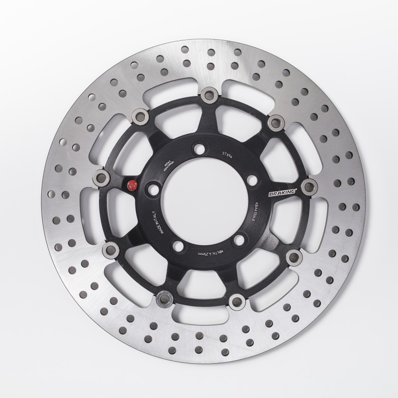 COPPIA DISCHI FRENO ANTERIORI BRAKING R-STX TRIUMPH STREET TRIPLE 675 R 2009-2010