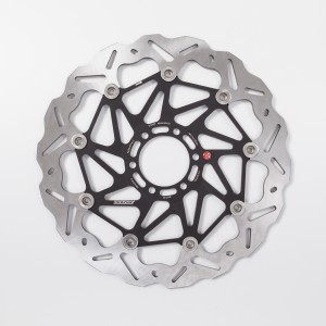 COPPIA DISCHI FRENO ANTERIORI BRAKING WAVE SK2 APRILIA RSV4 FACTORY APRC 2011-2012