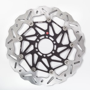 COPPIA DISCHI FRENO ANTERIORI BRAKING WAVE SK3 APRILIA TUONO V4 1100 FACTORY 2017-2020
