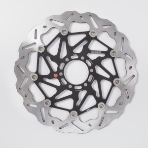 PAIR OF BRAKING WAVE SK3 FRONT BRAKE DISCS BMW HP4 2013-2014