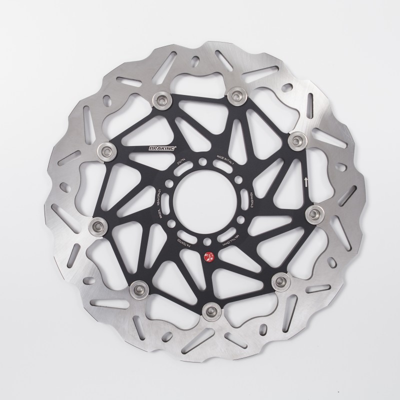 COPPIA DISCHI FRENO ANTERIORI BRAKING WAVE SK3 DUCATI MONSTER 620 I.E.