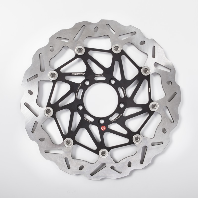 COPPIA DISCHI FRENO ANTERIORI BRAKING WAVE SK2 DUCATI STREETFIGHTER 1098 2009-2013