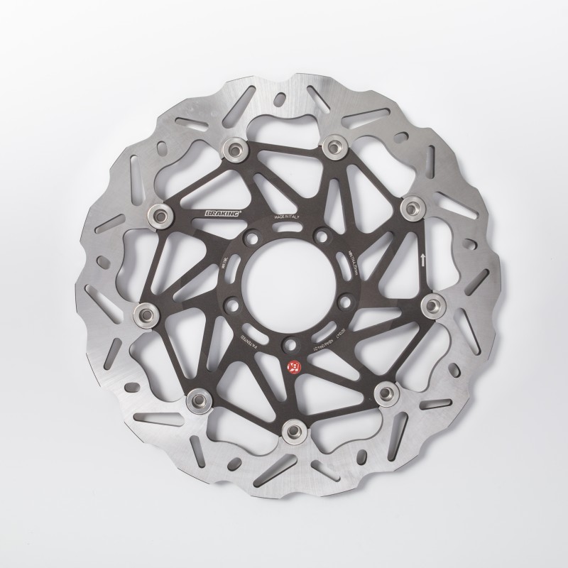 COPPIA DISCHI FRENO ANTERIORI BRAKING WAVE SK2 DUCATI MONSTER 1100 S 2009-2010