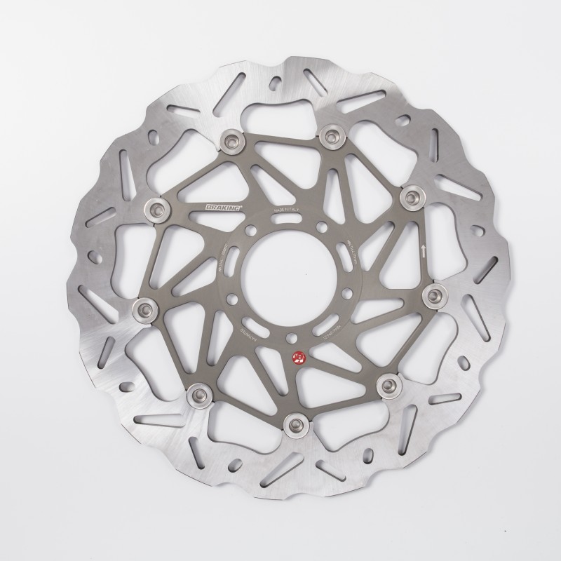 COPPIA DISCHI FRENO ANTERIORI BRAKING WAVE SK2 DUCATI MONSTER 1200 S 2014-2016