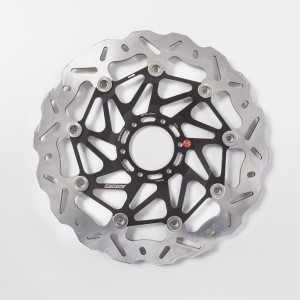 PAIR OF BRAKING WAVE SK2 FRONT BRAKE DISCS HONDA VTR 1000 F FIRESTORM 1997-2003