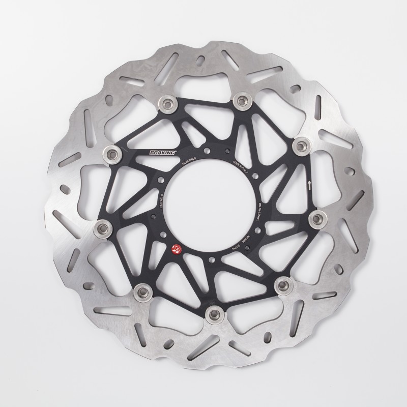 COPPIA DISCHI FRENO ANTERIORI BRAKING WAVE SK3 HONDA CBR 954 RR 2002-2003