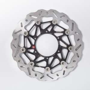 COPPIA DISCHI FRENO ANTERIORI BRAKING WAVE SK3 HONDA HORNET 900 2002-2007