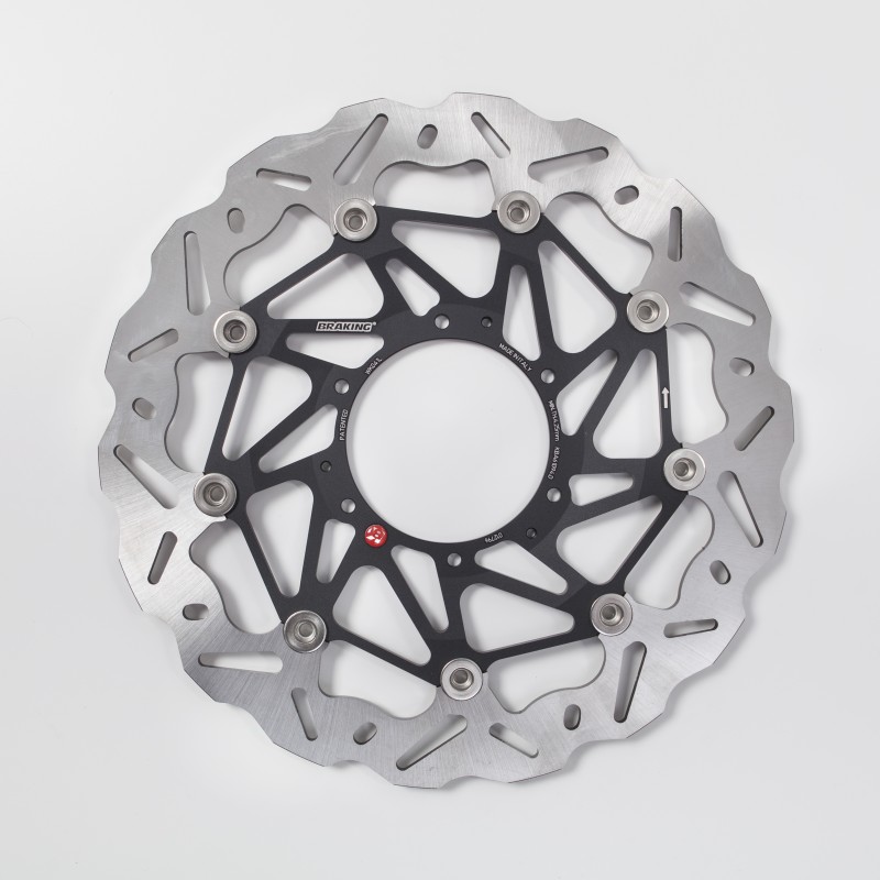 COPPIA DISCHI FRENO ANTERIORI BRAKING WAVE SK3 HONDA VTR 1000 SP1 2000-2001