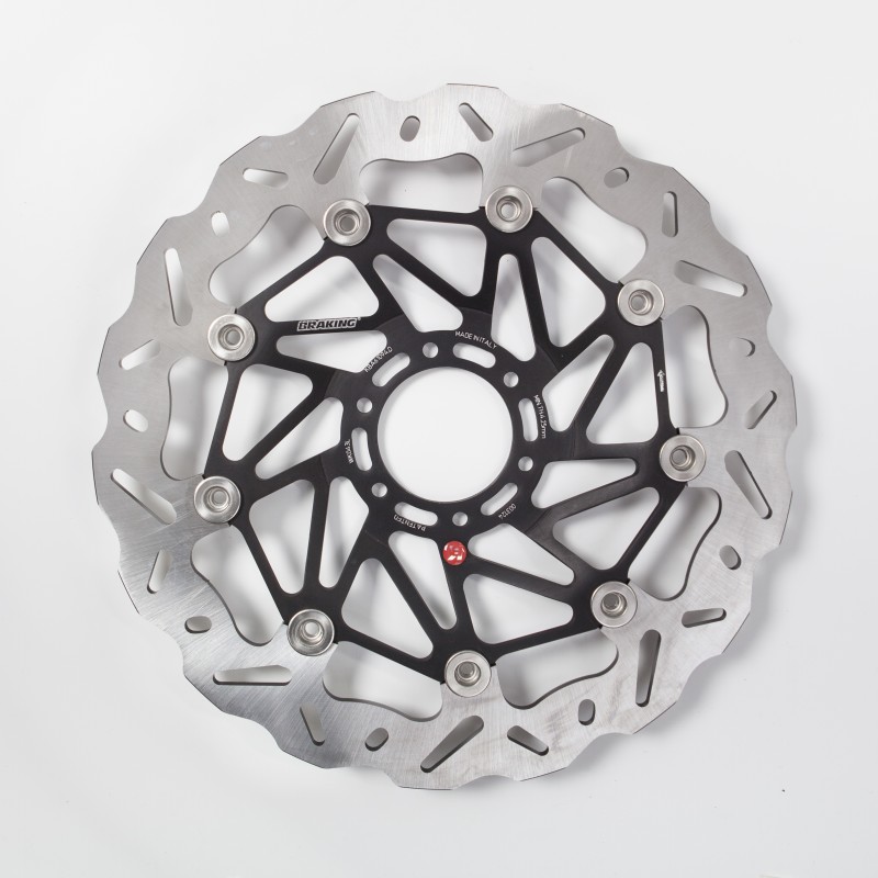 COPPIA DISCHI FRENO ANTERIORI BRAKING WAVE SK3 HONDA HORNET 600 (CB 600 F) 2002